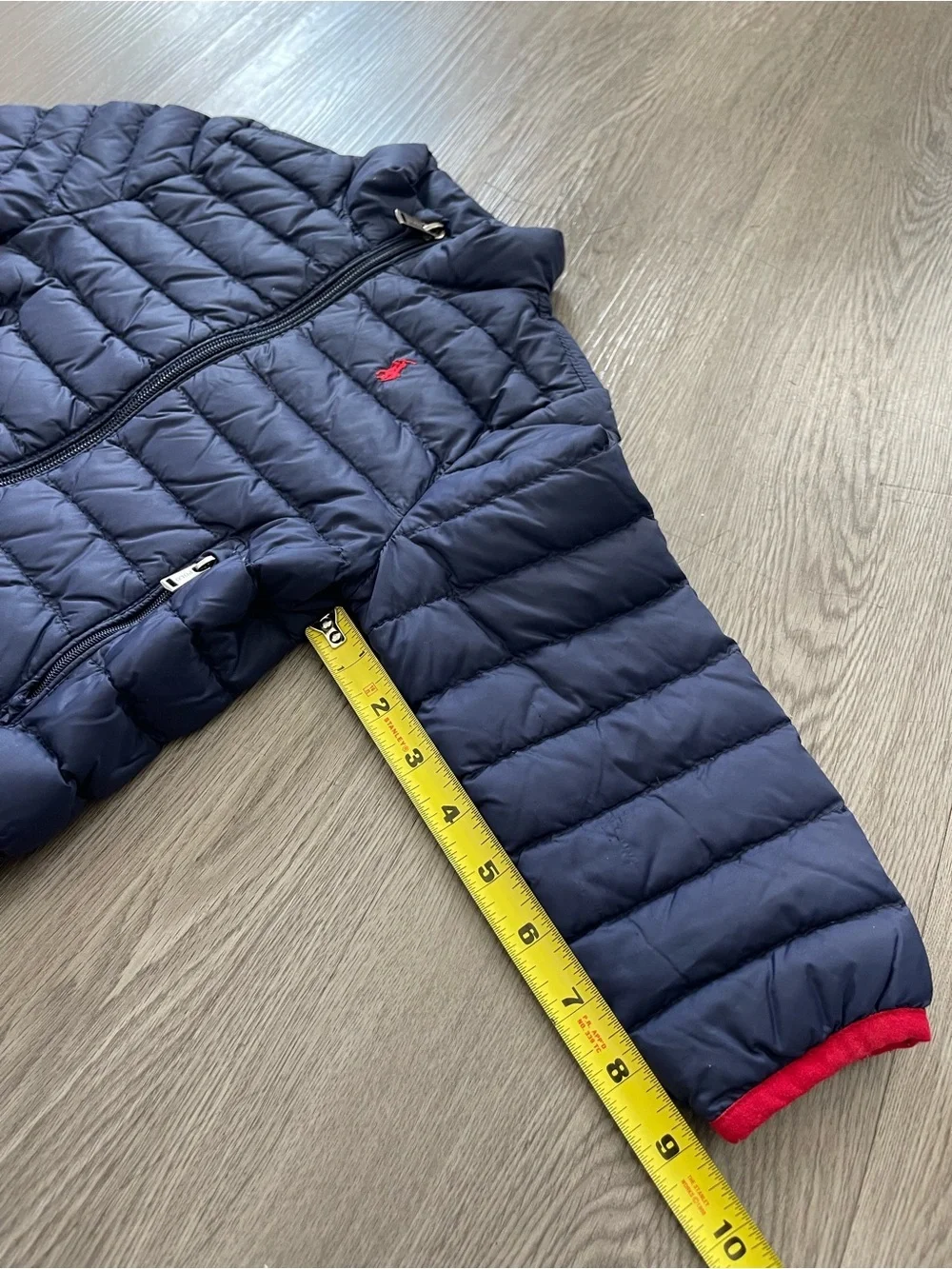 Ralph Lauren Boys' Navy Packable Puffer Jacket 3T